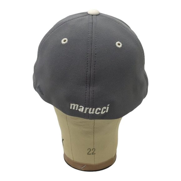 Marucci SE Patch Baseball Fitted L/XL Gray Cap Trucker Flexfit Hat Embroidered - Picture 4 of 13
